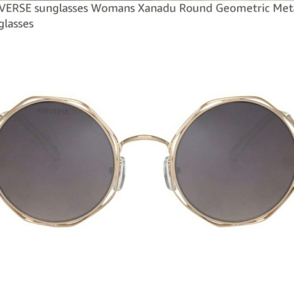 Perverse Polycarbonate Xanadu UNISEX Sunnies, NEW Round John Lennon Shape - Picture 2 of 14